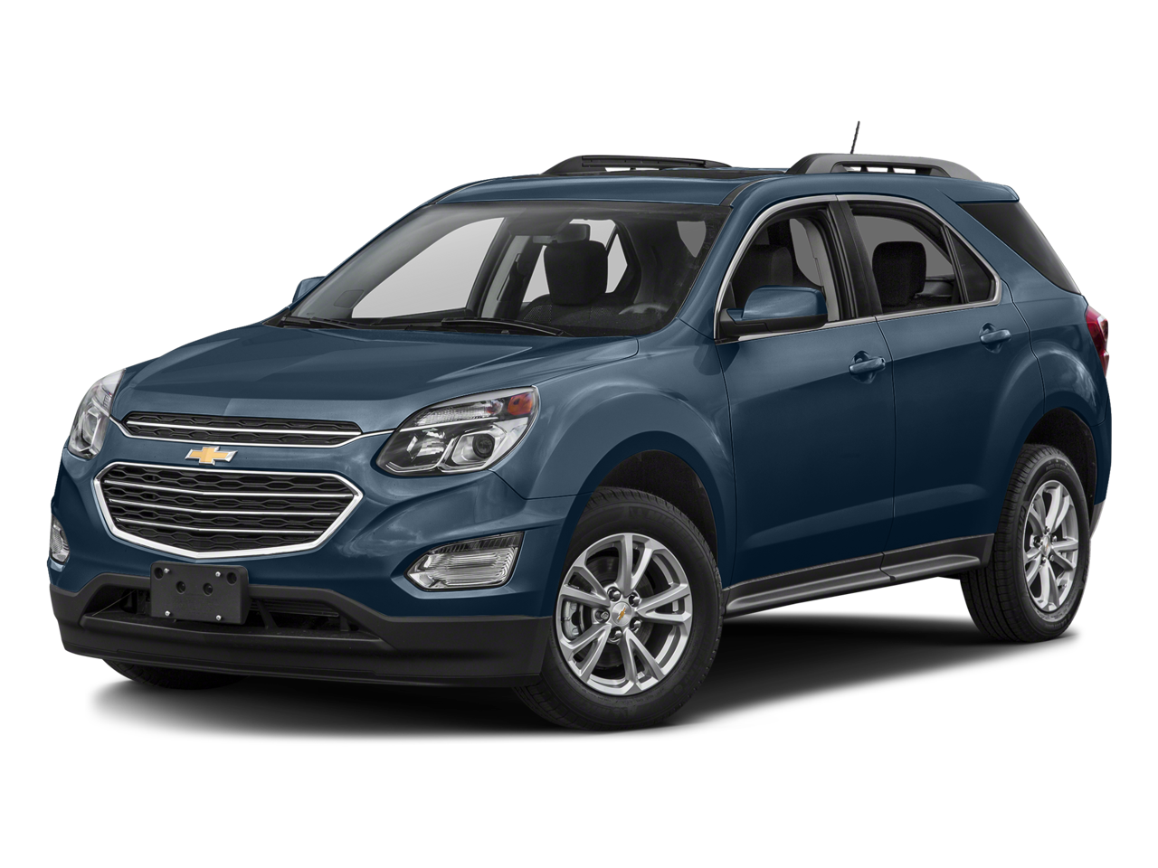 2016 Chevrolet Equinox LT in Summit White — front three-quarter view