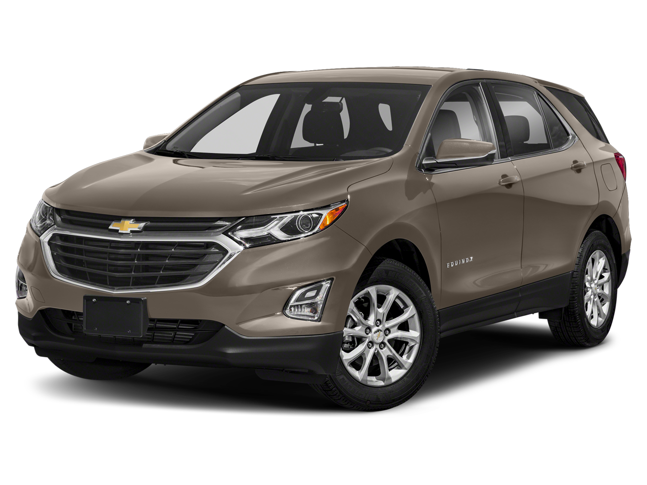 2018 Chevrolet Equinox LT in Silver Ice Metallic — front three-quarter view