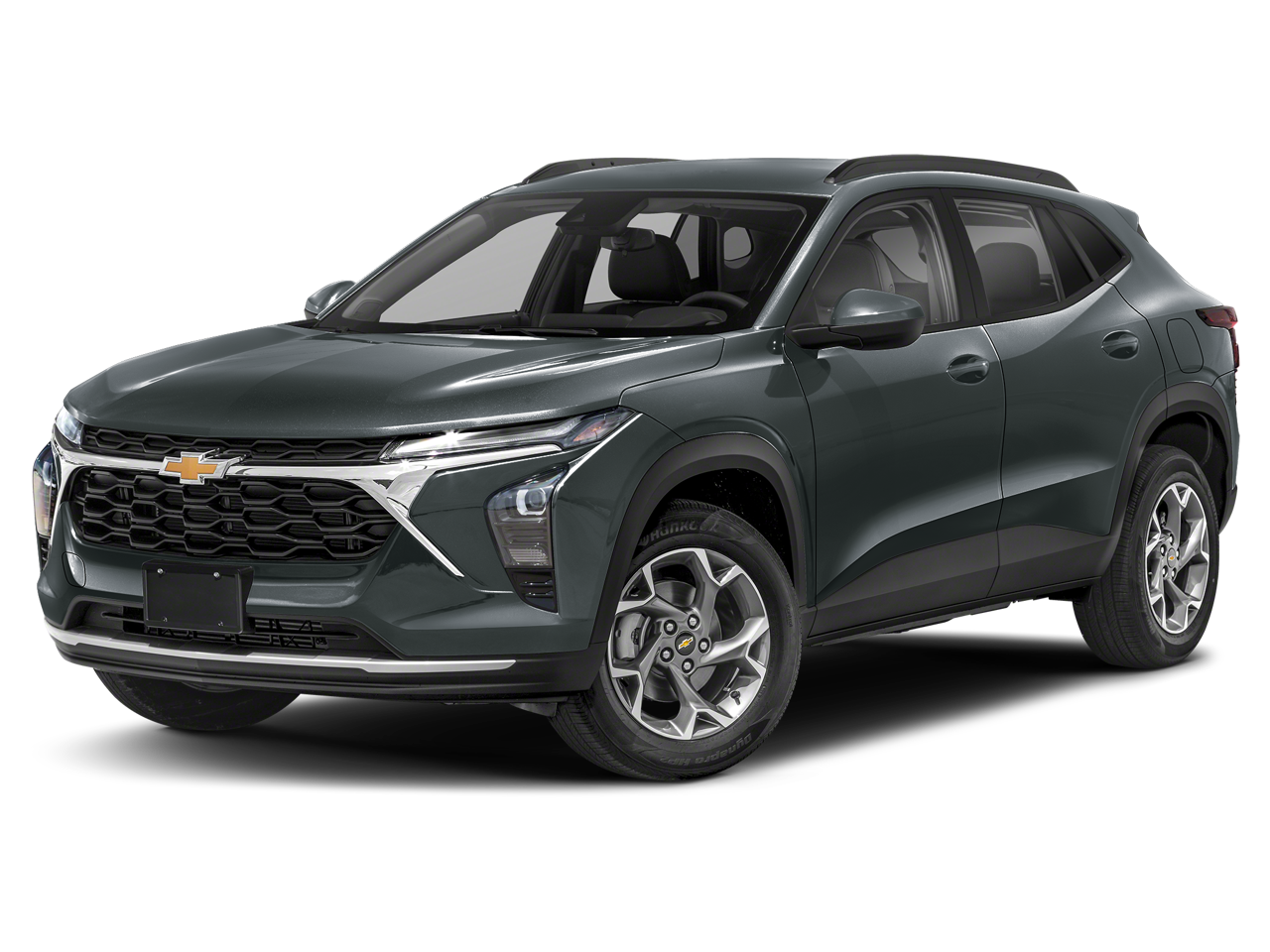 2026 Chevrolet Trax LT in Apex Red — front three-quarter view