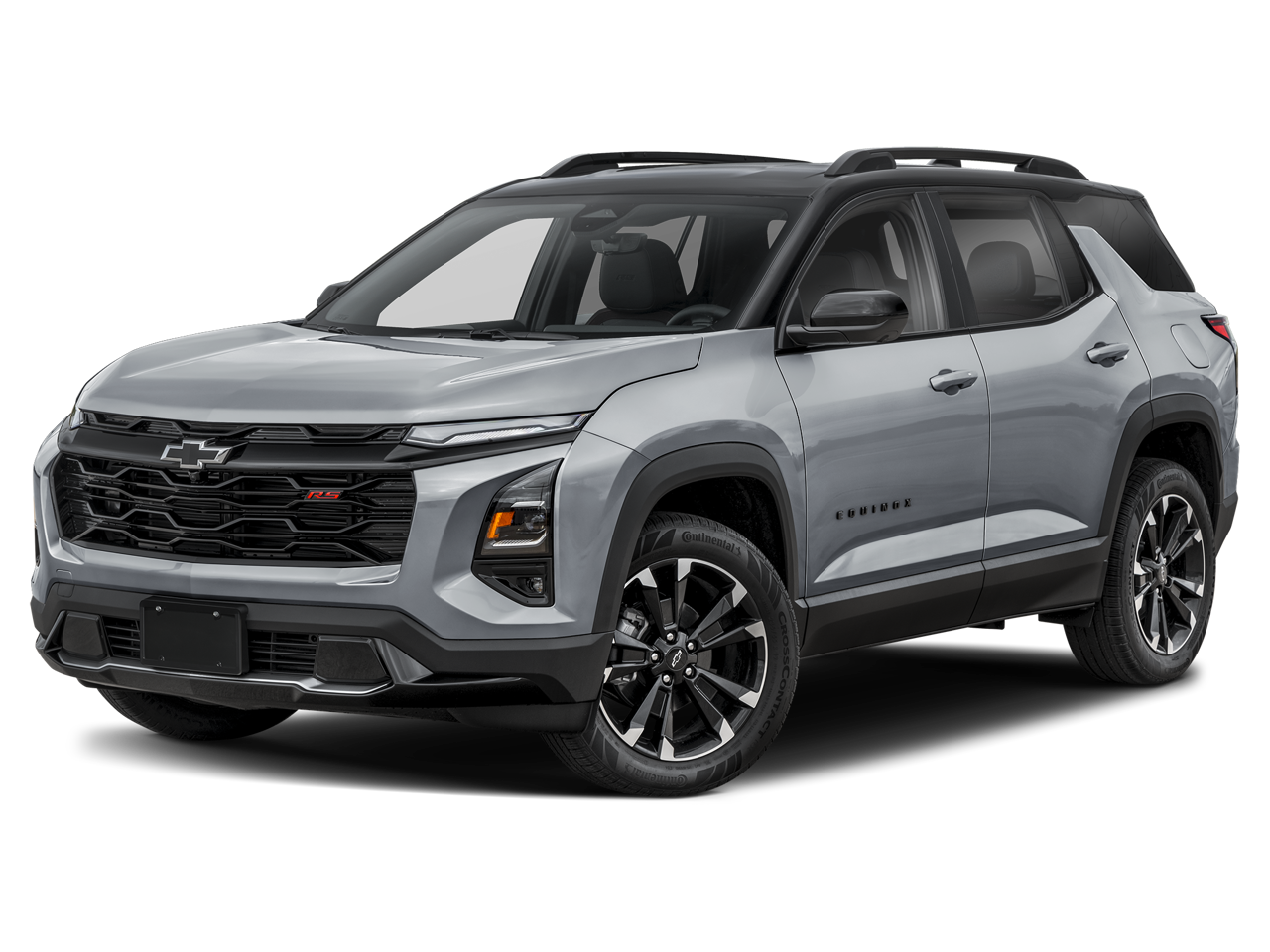 2027 Chevrolet Equinox FWD RS in Polar White Tricoat — front three-quarter view