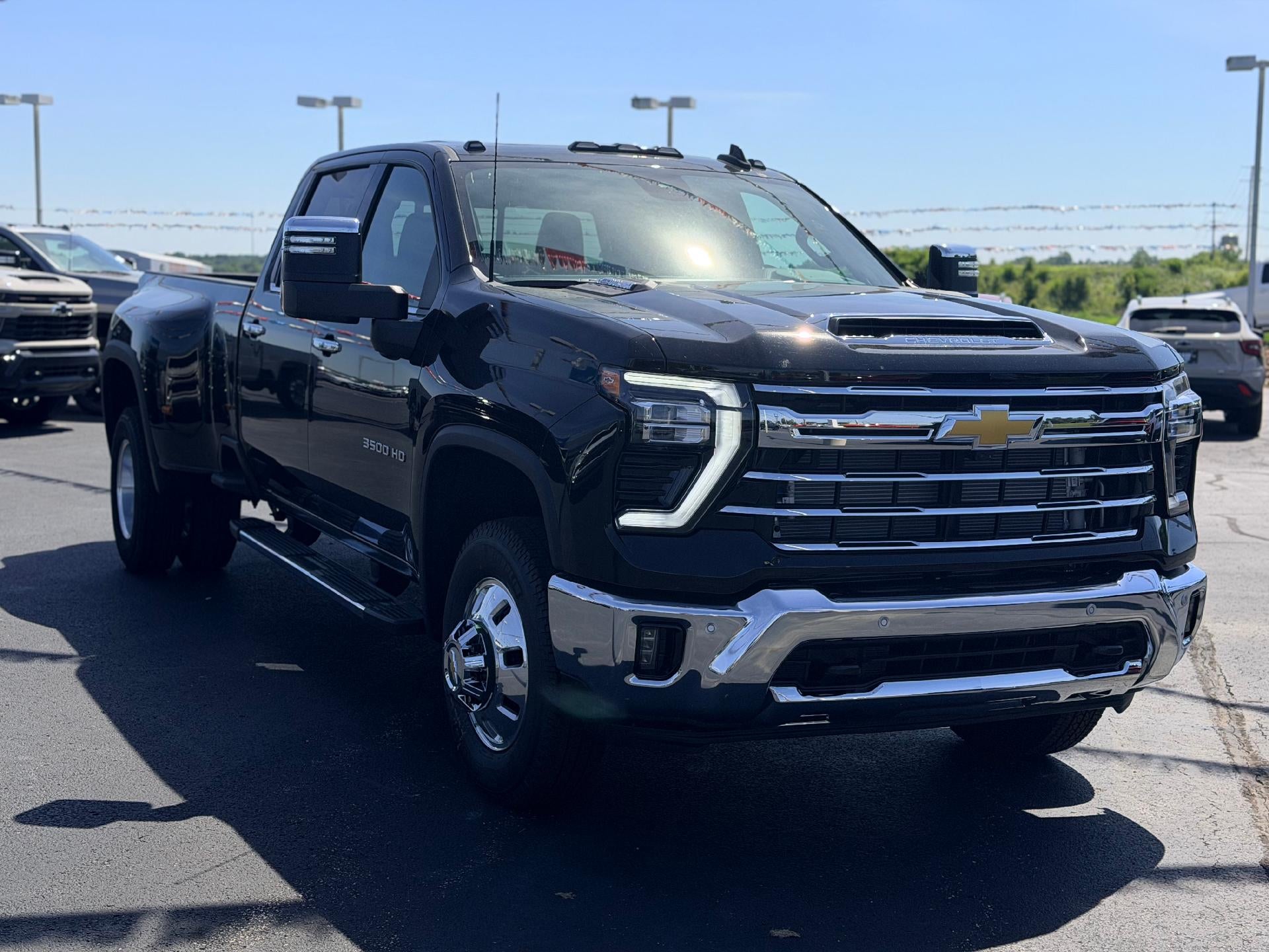 2026 Chevrolet Silverado 3500 HD — rear three-quarter view